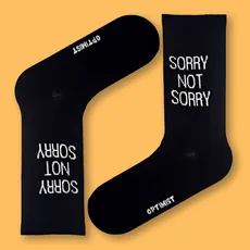 جوراب ساقدار sorry not sorry